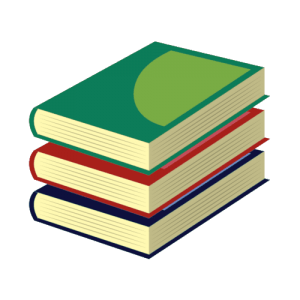 Book stack logo